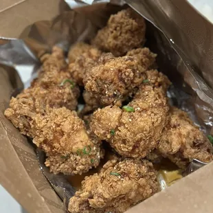 10 wing combo, soy garlic