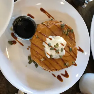 Pumpkin Chai Pancakes