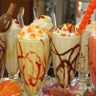 fall milkshakes