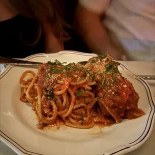 Spaghetti and Meatballs