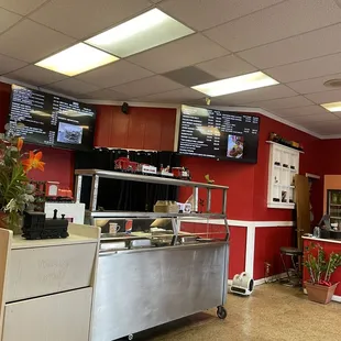 The inside of the restaurant