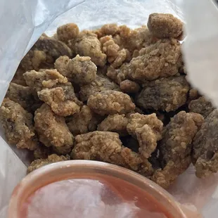 Fried Gizzards