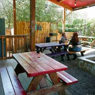 outside, sushi and sashimi