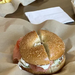 Lox Bagel