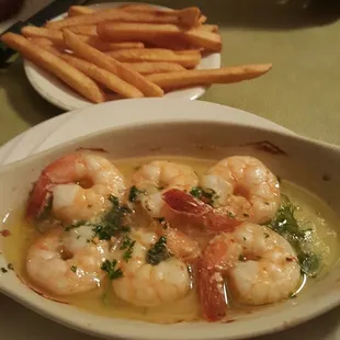 Shrimp scampi