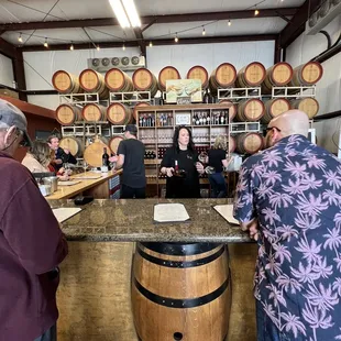 Wine tasting