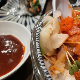 Spicy Sashimi Don