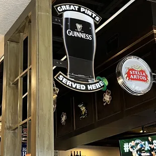 a pint of guinness