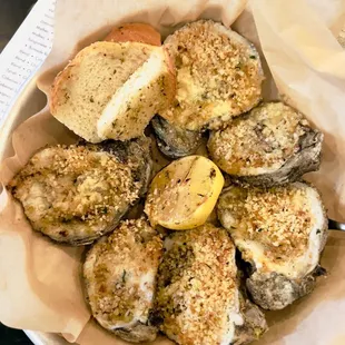 Charbroiled Oysters