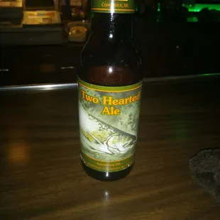 a bottle of beer