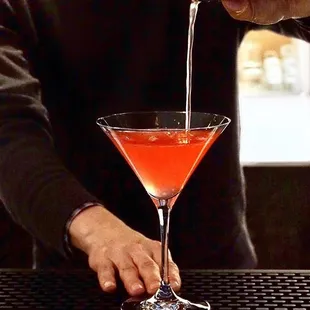 Fantastic cocktails at the bar area.