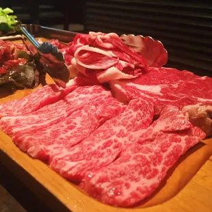 5 variety of beef platter for 2 ($82)