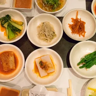 a nice variety of side dishes to choose from!