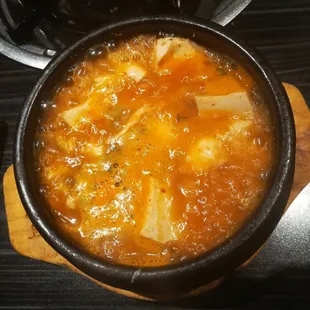 Seafood Tofu Soup