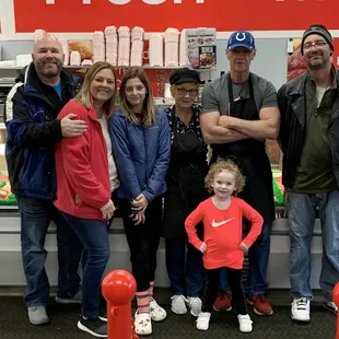 All the way from Florida had to stop and fill up the cooler!! Of course get a pic with Don and Betty!!