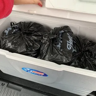 The cooler is full and headed to Florida!!