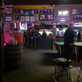 a man sitting at a bar