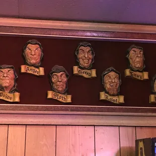 Seriously creepy wall art, lol