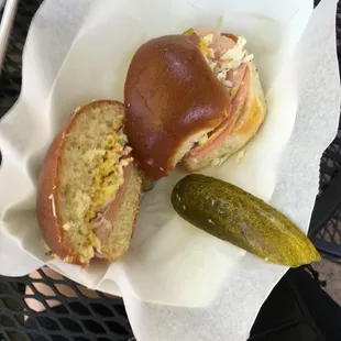 Boloney on a kids roll. Nice