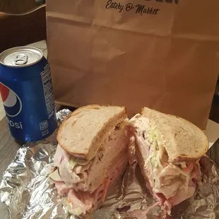 New Jersey Sloppy Joe.  Huge!