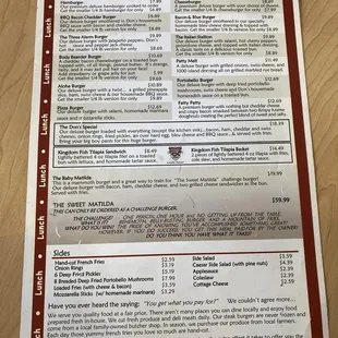 Menu - 4/18/23