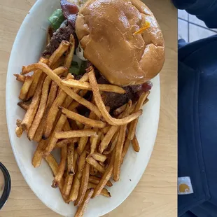 Bacon & Blue Burger