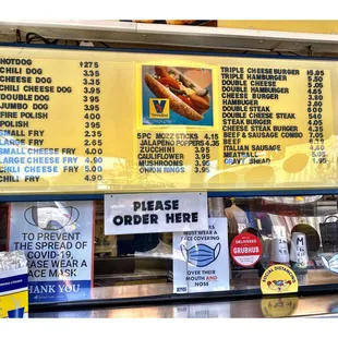 Menu Don&apos;s DriveIn.(W77th St / S Kedzie)Chicago, IL Burgers Hotdogs Steak Philly Chicken Fish Italian Sandwiches Tamales Shakes.Cool!