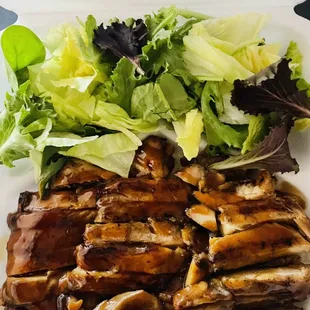 Chicken Teriyaki Plate--solid!