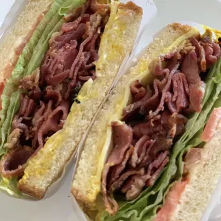 Pastrami & Swiss Cheese Sandwich
