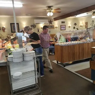 people in a restaurant