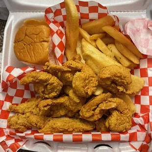 Catfish with shrimp !