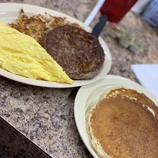 Chopped Steak and Eggs