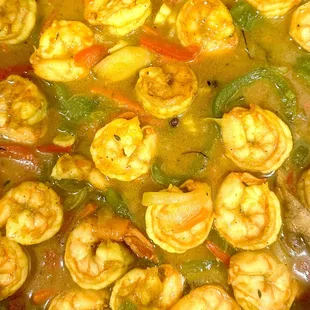 Curry Shrimp.
Enjoy the delicious flavors of our curry shrimp.