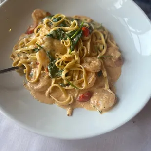 Cajun shrimp pasta