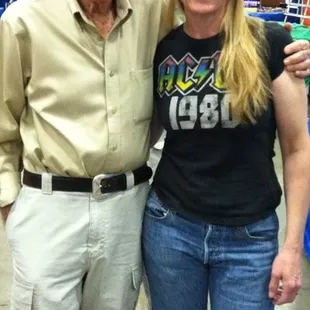 One lucky day Stan got to meet Liz