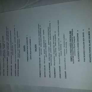 Cocktail Menu