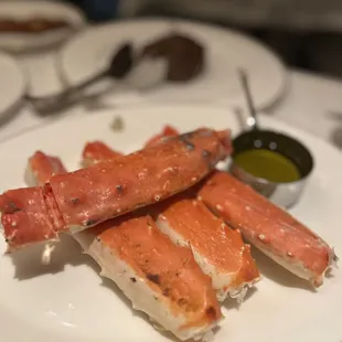 Delicious and huge Alaskan King Crab