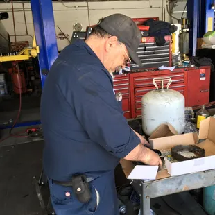 Joe the shop manager