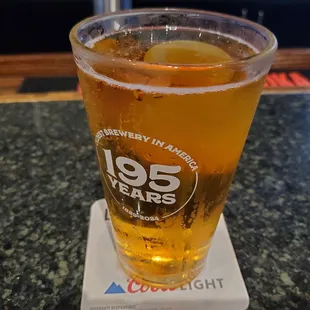 Very cold Miller lite.