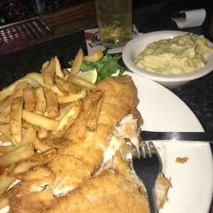 Fried Flounder Sandwich