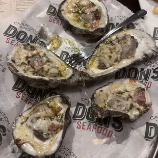 Jacked up Oysters