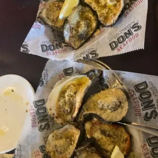 Charbroiled Oysters