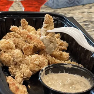 Fried Alligator