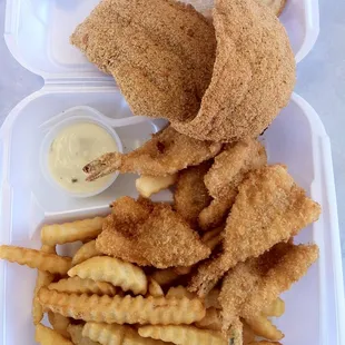 The tilapia and shrimp was ok, not the greatest and not the worst.