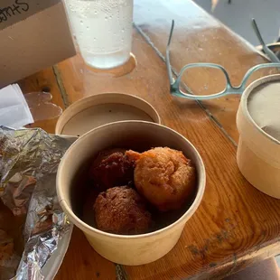 Hushpuppies are perfect