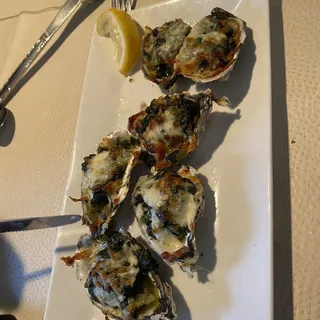 Fresh Oysters, Steamed or Raw
