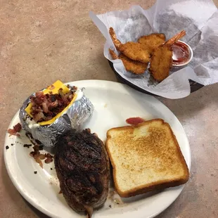 a plate of food on a table