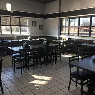 Private dining room, perfect for a reservation for large parties.