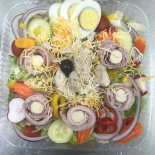 Chef Salad loaded as you like