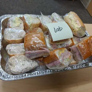 Prewrapped sandwiches for any event, Great for boating, picnics, pool parties, graduation. Just give us 24 hours to order, Some same day